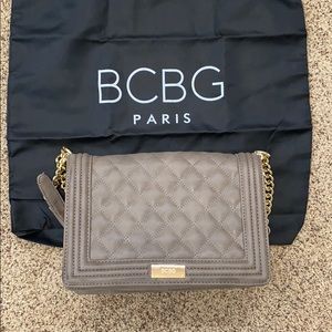 NEW BCBG QUILT CHAIN CHANEL LIKE SHOULDER BAG